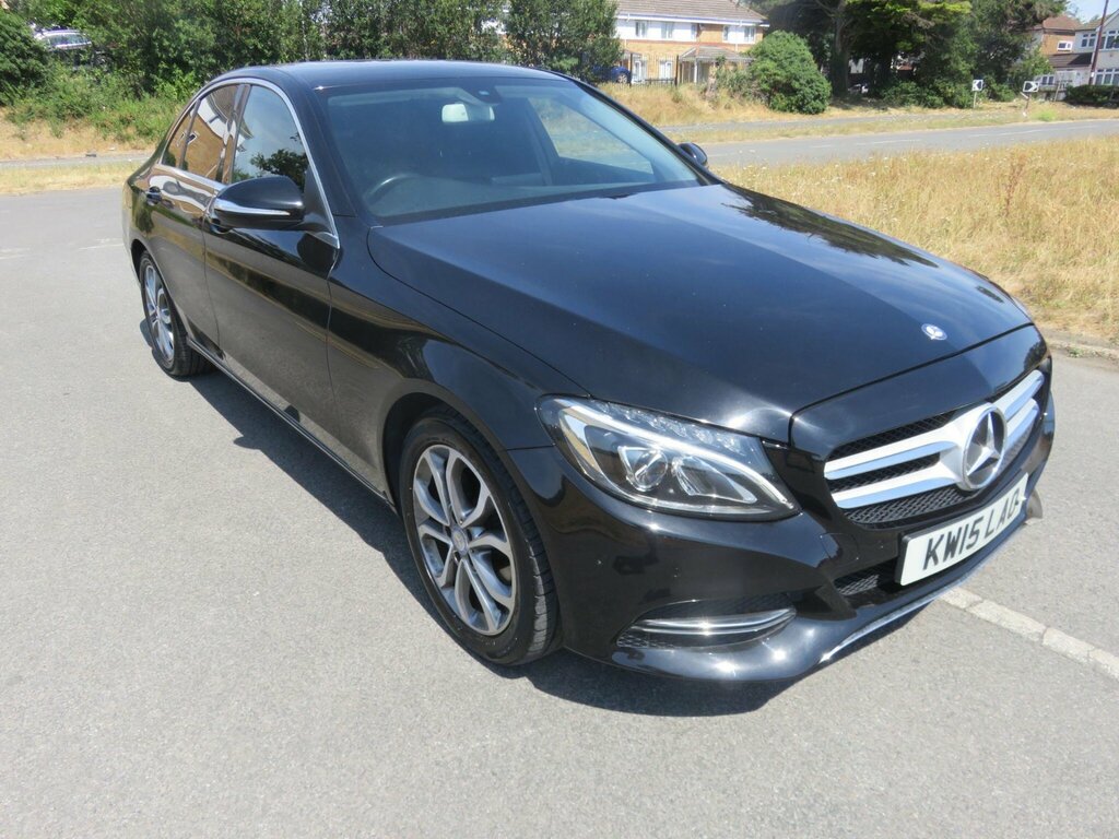 Mercedes-Benz C Class 2.1L C250 Bluetec Amg Line Premium 204 Bhp Red #8
