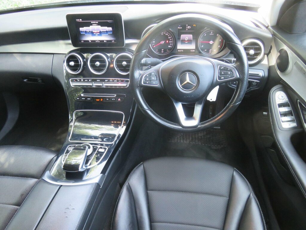 Mercedes-Benz C Class 2.1L C250 Bluetec Amg Line Premium 204 Bhp Red #40