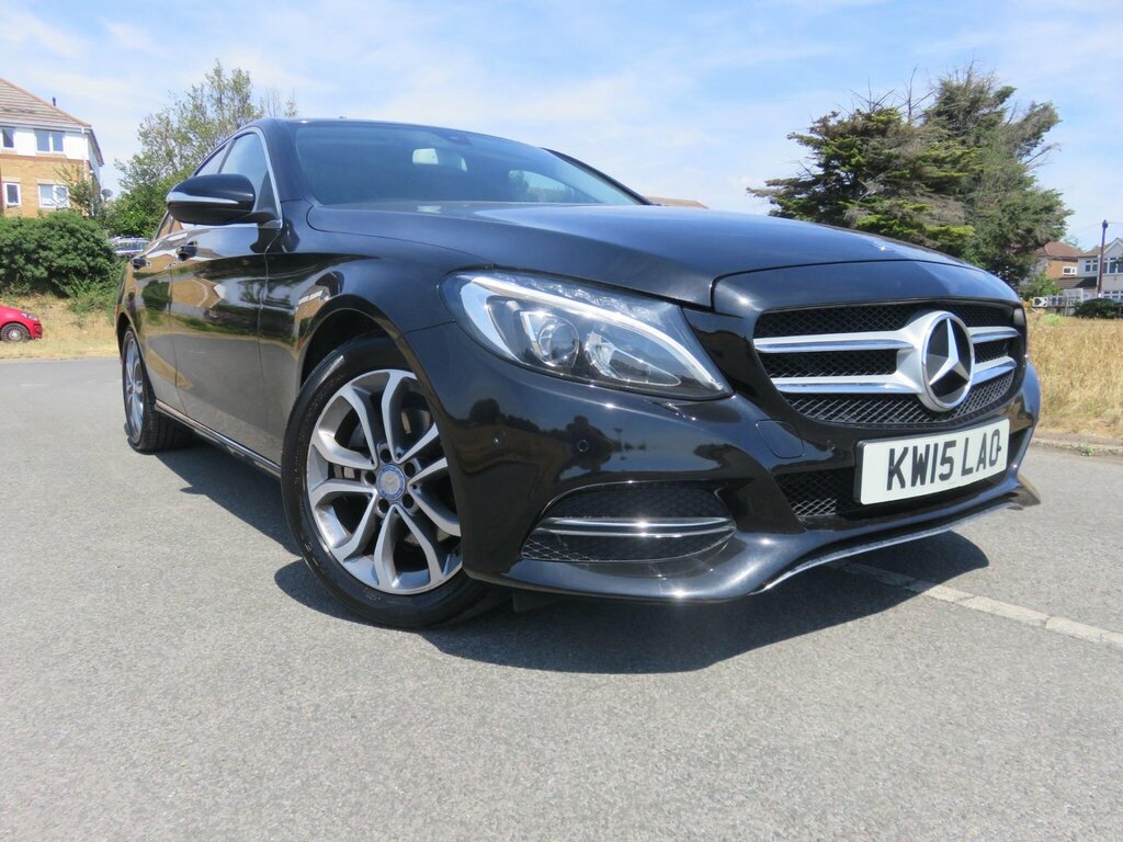 Mercedes-Benz C Class 2.1L C250 Bluetec Amg Line Premium 204 Bhp Red #7