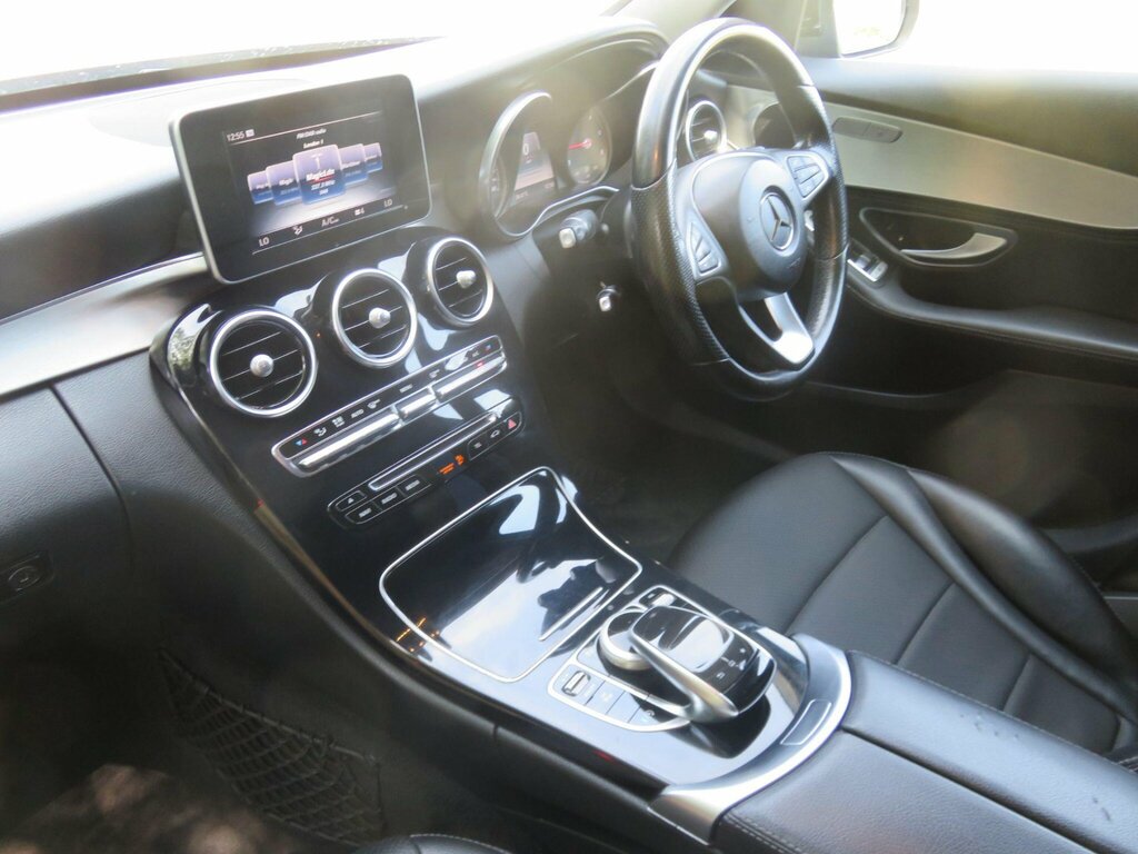 Mercedes-Benz C Class 2.1L C250 Bluetec Amg Line Premium 204 Bhp Red #43