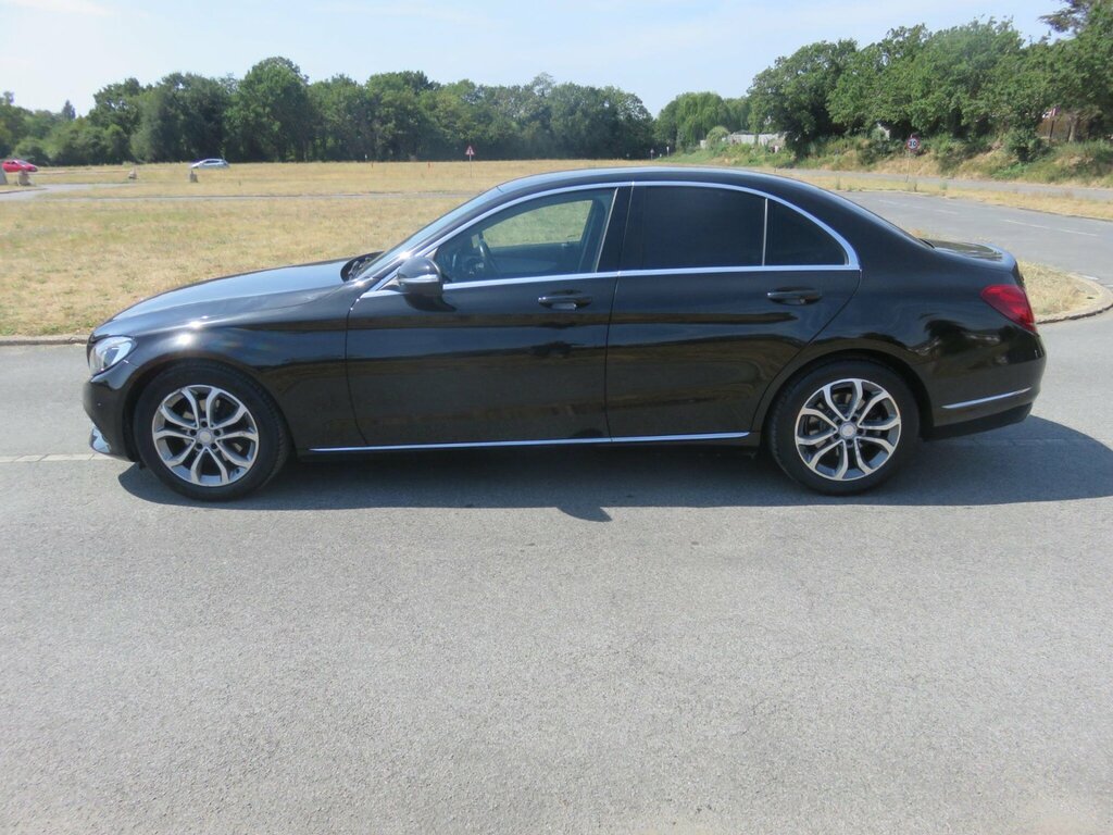 Mercedes-Benz C Class 2.1L C250 Bluetec Amg Line Premium 204 Bhp Red #14