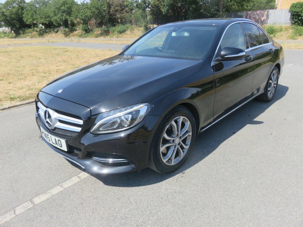 Mercedes-Benz C Class 2.1 C220d Sport 7G-tronic Euro 6 Ss Black #3