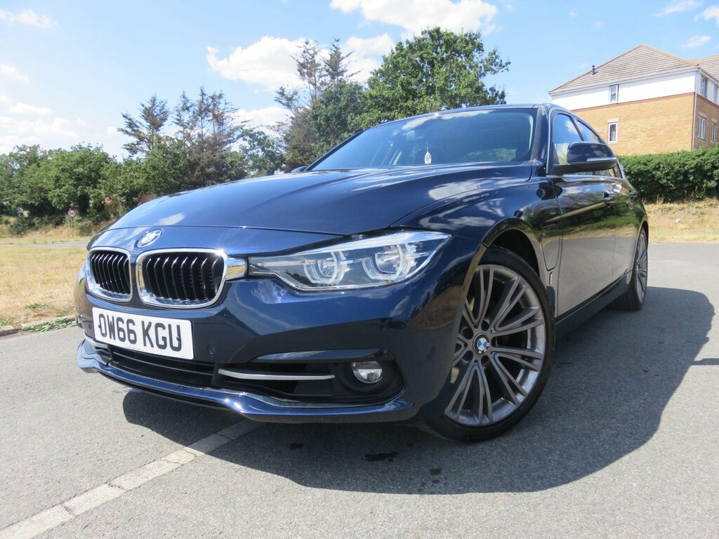 BMW 3 Series 2.0 330E 7.6Kwh Sport Euro 6 Ss Blue #2