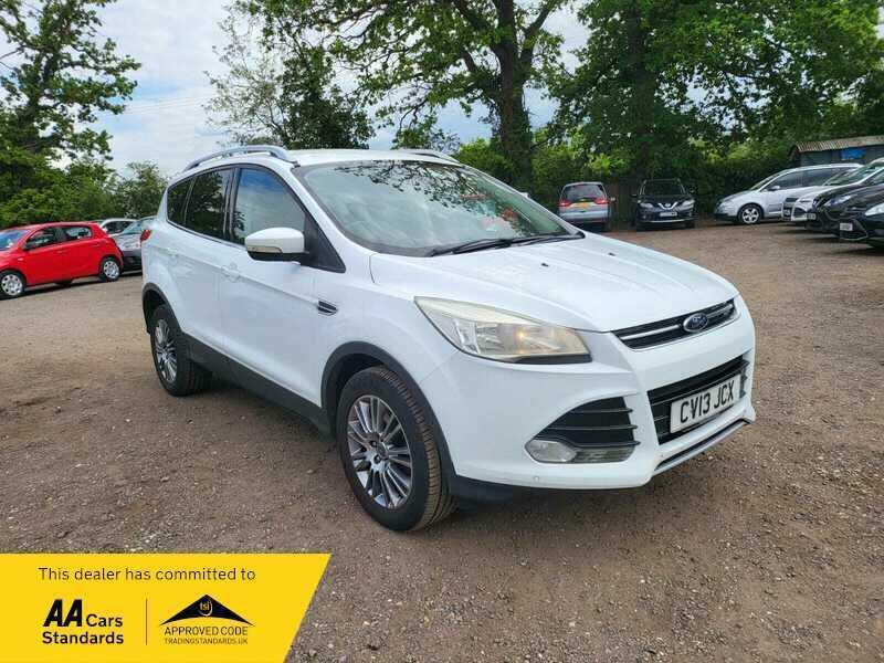 Ford Kuga 2.0 Tdci Titanium 2Wd Euro 5 White #1