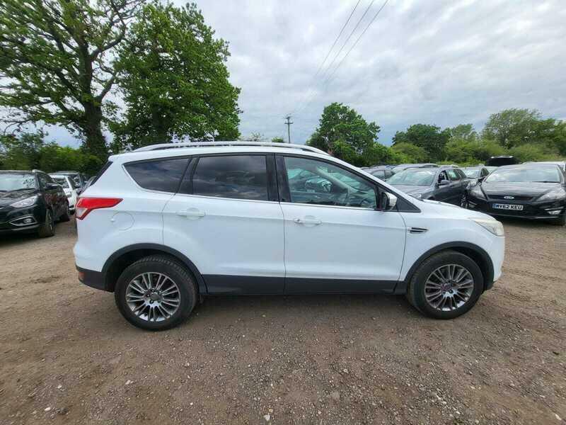 Ford Kuga 2.0 Tdci Titanium 2Wd Euro 5 White #8