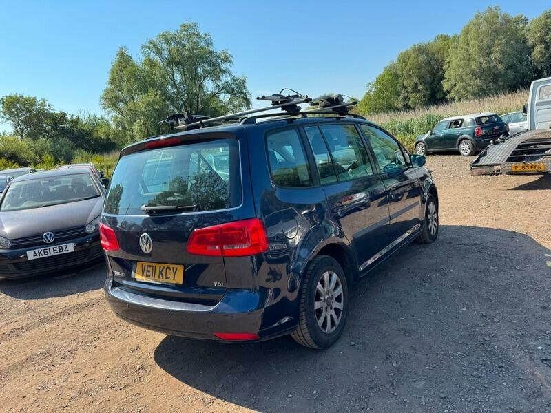 Volkswagen Touran S Blue #6