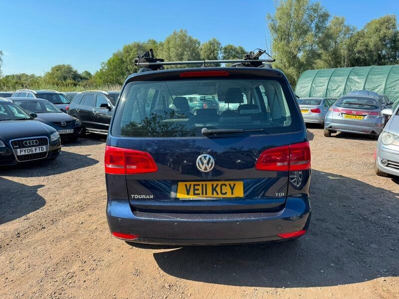 Volkswagen Touran S Blue #5