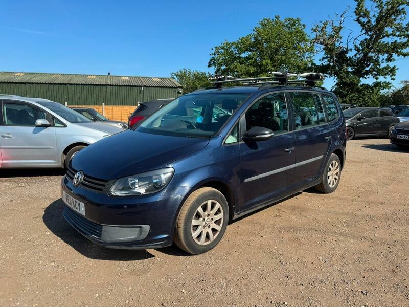 Volkswagen Touran S Blue #3