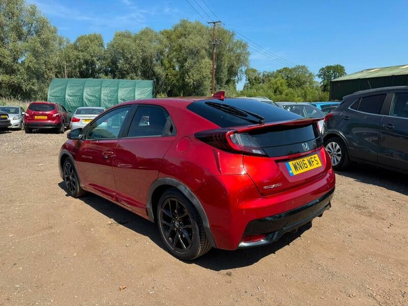 Honda Civic Sport Red #5