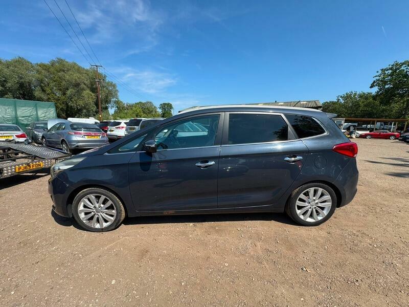 Kia Carens 3 Blue #4