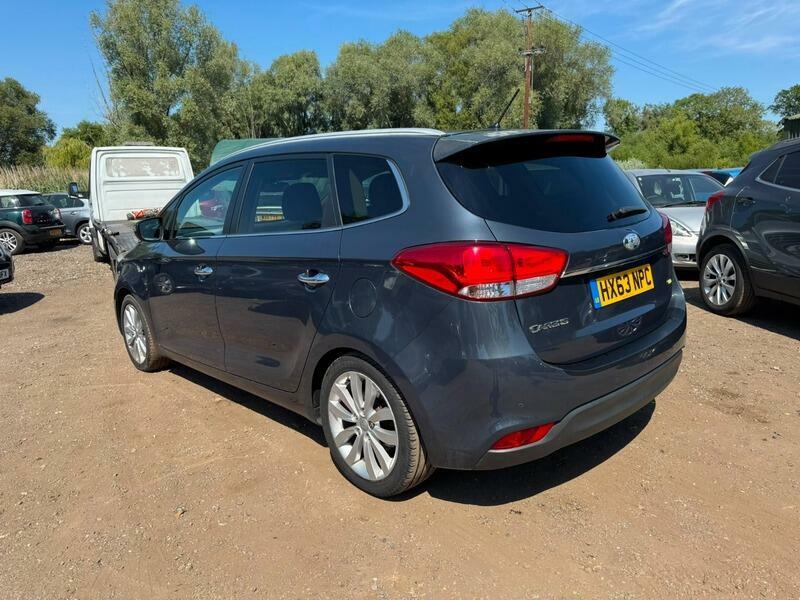 Kia Carens 3 Blue #5