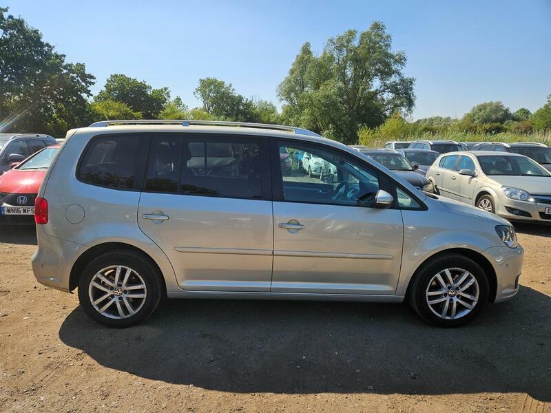 Volkswagen Touran 1.6 Tdi Se Euro 5 Grey #8