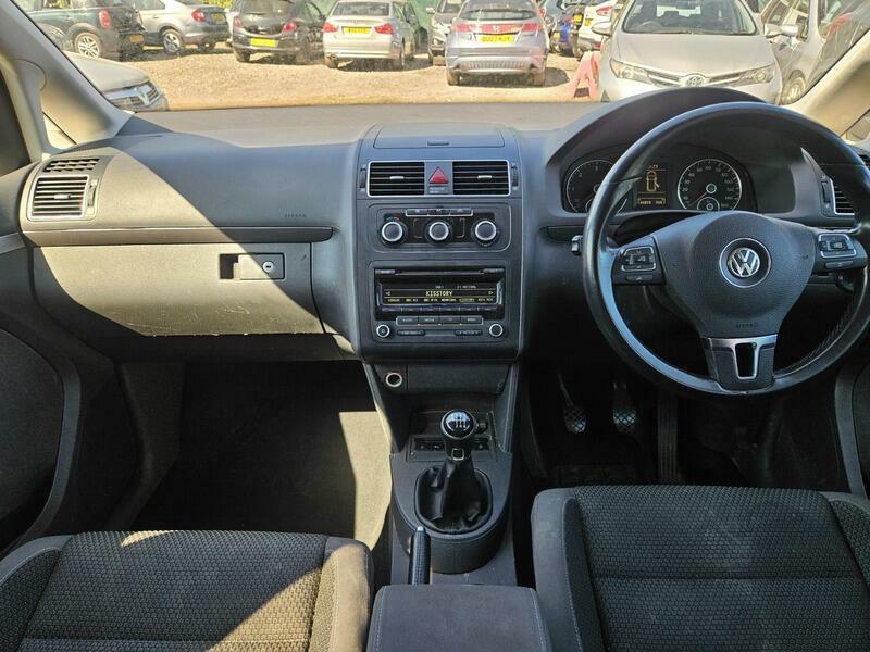 Volkswagen Touran 1.6 Tdi Se Euro 5 Grey #16