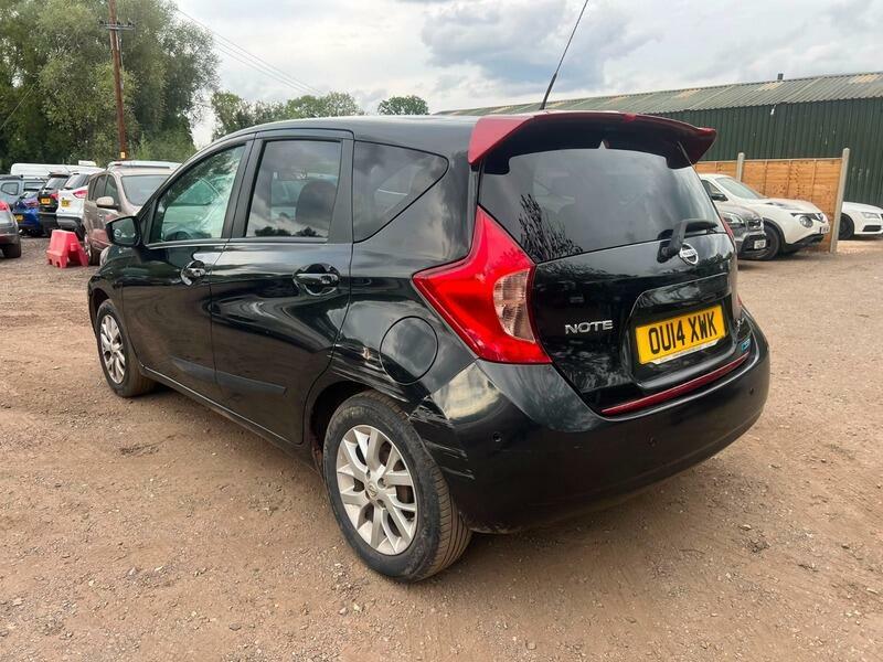 Nissan Note 1.2 12V Acenta Euro 5 Ss OU14XWK Black #3