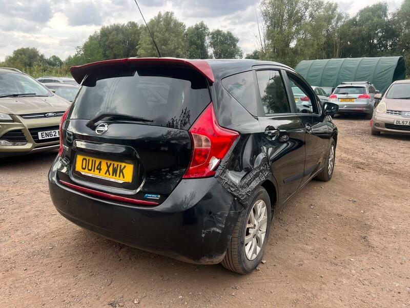 Nissan Note 1.2 12V Acenta Euro 5 Ss OU14XWK Black #4