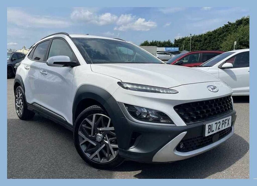 Hyundai Kona Premium Hybrid 1.6 Gdi Hev 141Ps BL72PFX White