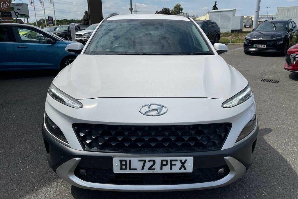 Hyundai Kona Premium Hybrid 1.6 Gdi Hev 141Ps BL72PFX White #4