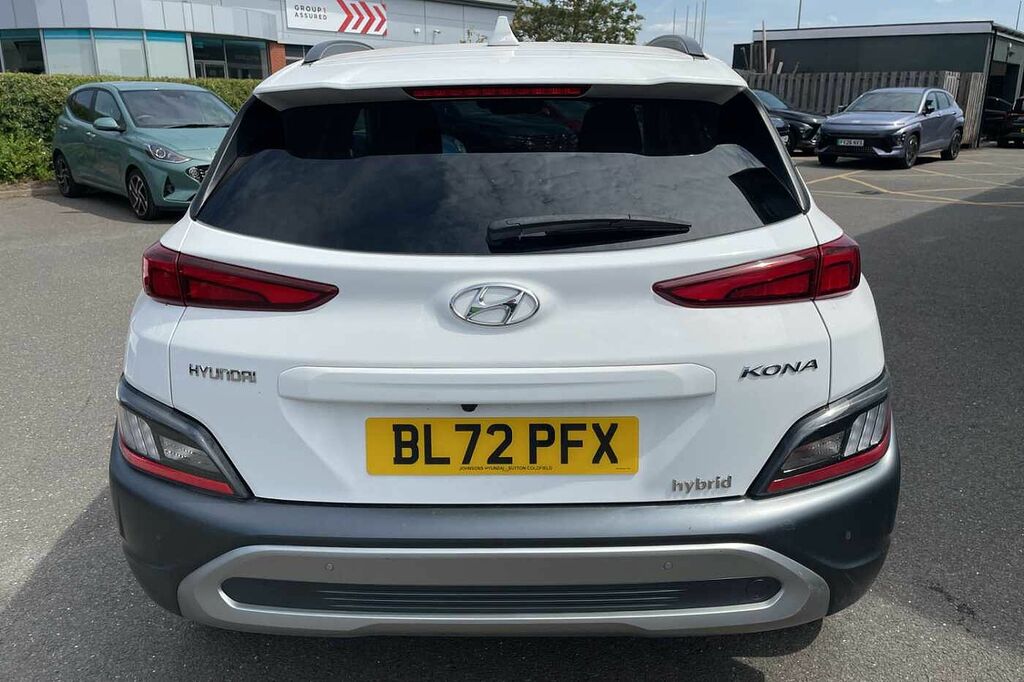 Hyundai Kona Premium Hybrid 1.6 Gdi Hev 141Ps BL72PFX White #5