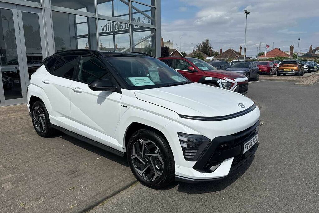 Hyundai Kona 1.6T 138 N Line S White #2