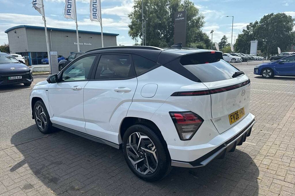 Hyundai Kona 1.6T 138 N Line S White #4