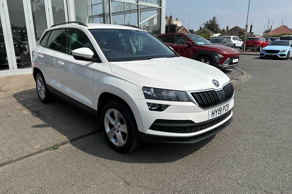 Skoda Karoq 1.0 Tsi Se Dsg HY19PZS White #2