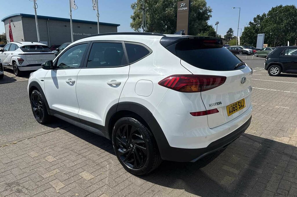 Hyundai Tucson 1.6 Crdi 48V Mhd 136 N Line 2Wd White #4