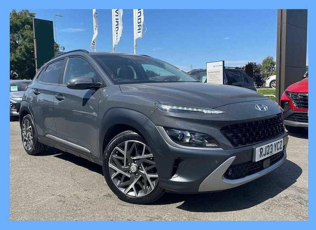 Hyundai Kona Premium Hybrid 1.6 Gdi Hev 141Ps RJ23YCZ Grey