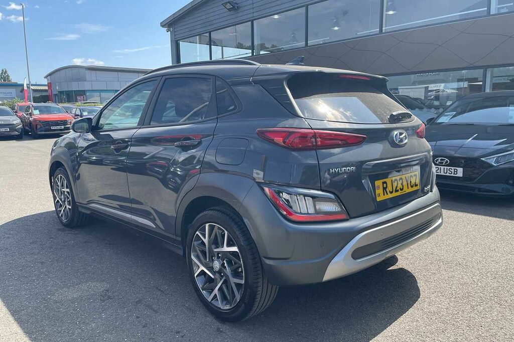 Hyundai Kona Premium Hybrid 1.6 Gdi Hev 141Ps RJ23YCZ Grey #5