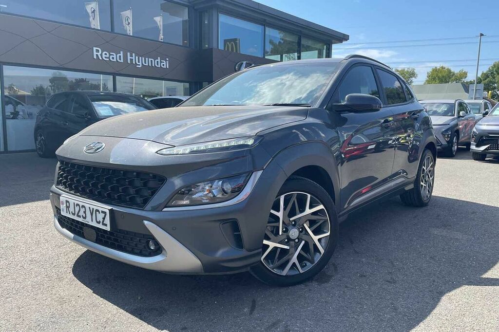 Hyundai Kona Premium Hybrid 1.6 Gdi Hev 141Ps RJ23YCZ Grey #3