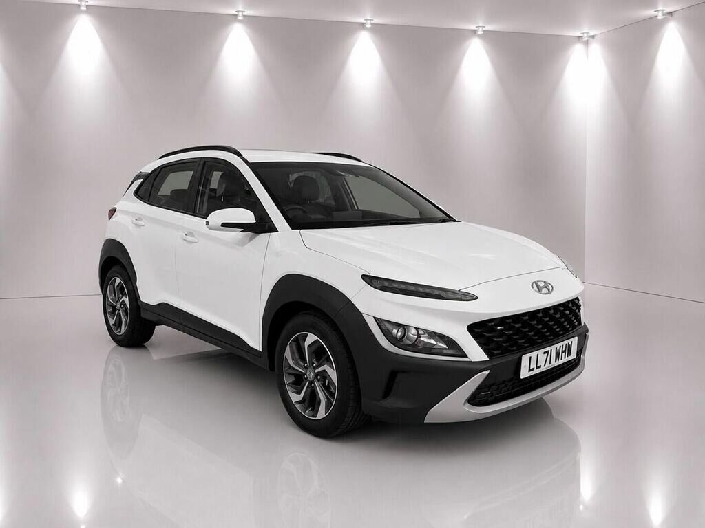 Hyundai Kona 1.6 Gdi Hybrid Se Connect Dct White