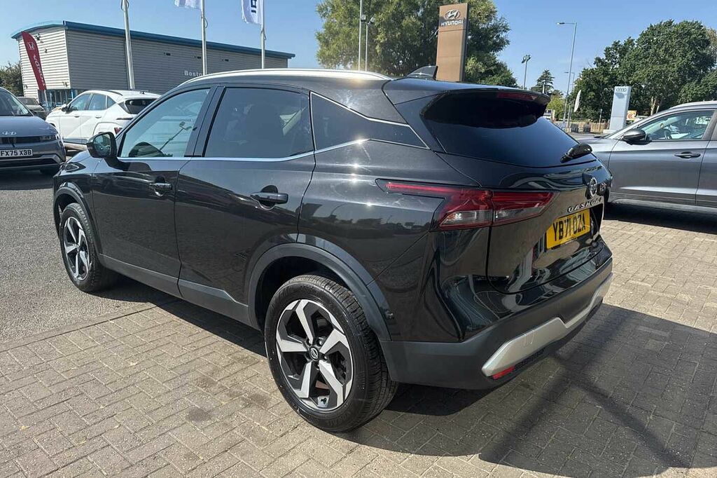 Nissan Qashqai 1.3 Dig-t Mh N-connecta YB71OZA Black #4
