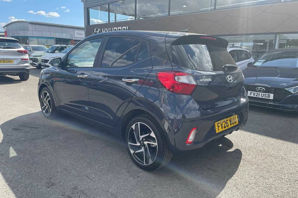 Hyundai I10 Premium Nav 1.0 Mpi 63Ps FV26WUU Grey #4