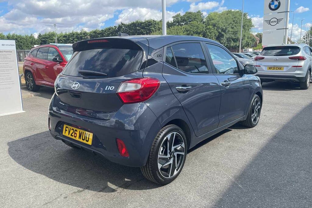 Hyundai I10 Premium Nav 1.0 Mpi 63Ps FV26WUU Grey #3
