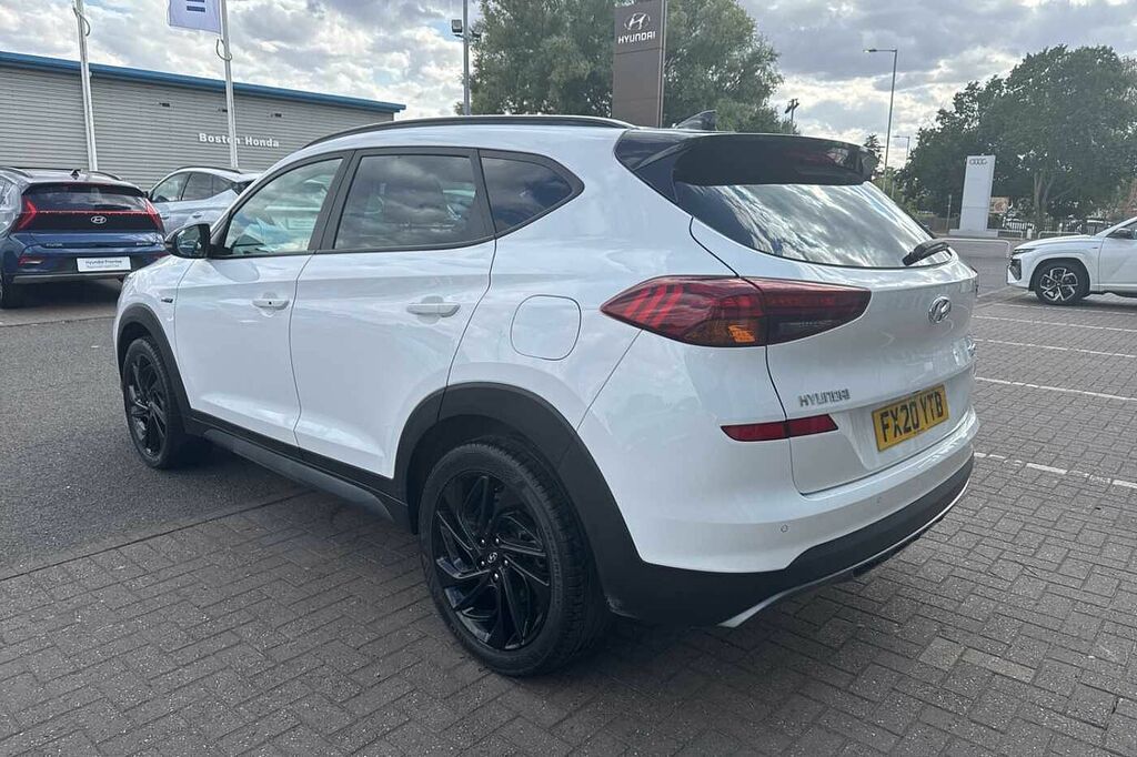 Hyundai Tucson 1.6 Tgdi 177 N Line 2Wd White #3