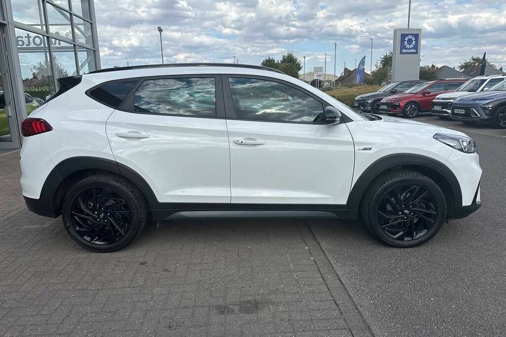 Hyundai Tucson 1.6 Tgdi 177 N Line 2Wd White #4