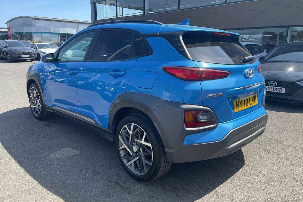 Hyundai Kona 1.6 Gdi Hybrid Premium Se Dct Blue #2