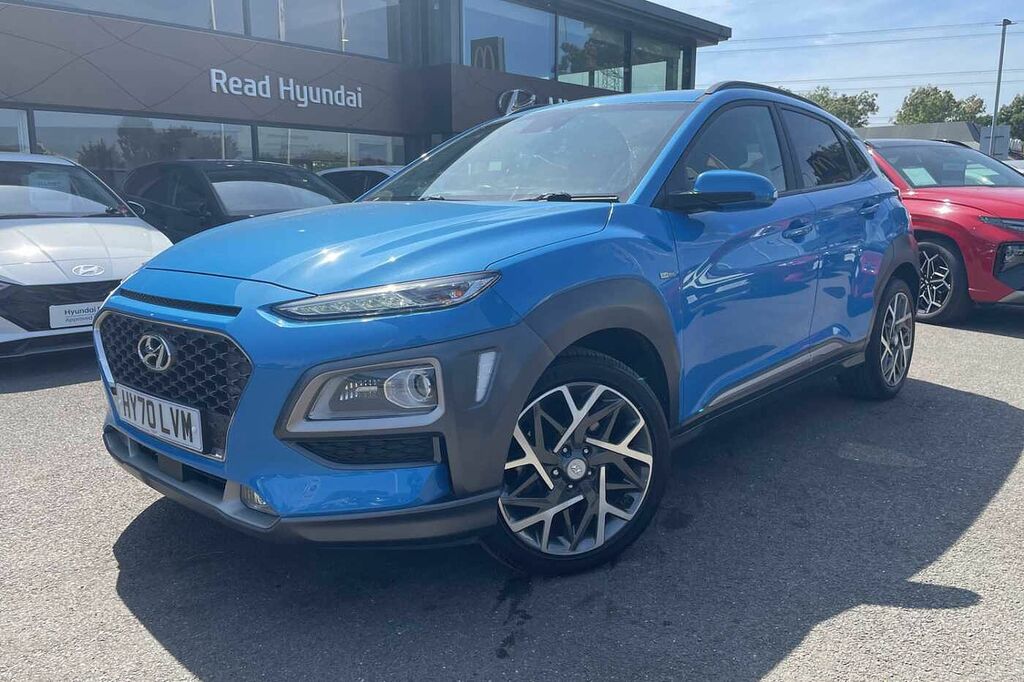 Hyundai Kona 1.6 Gdi Hybrid Premium Se Dct Blue #3