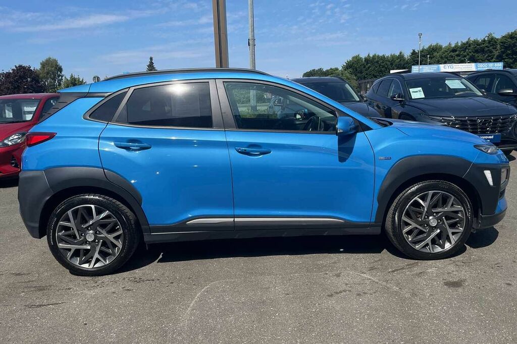 Hyundai Kona 1.6 Gdi Hybrid Premium Se Dct Blue #6