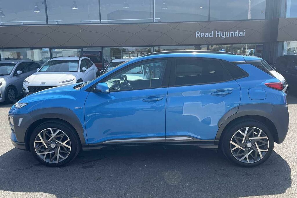 Hyundai Kona 1.6 Gdi Hybrid Premium Se Dct Blue #5