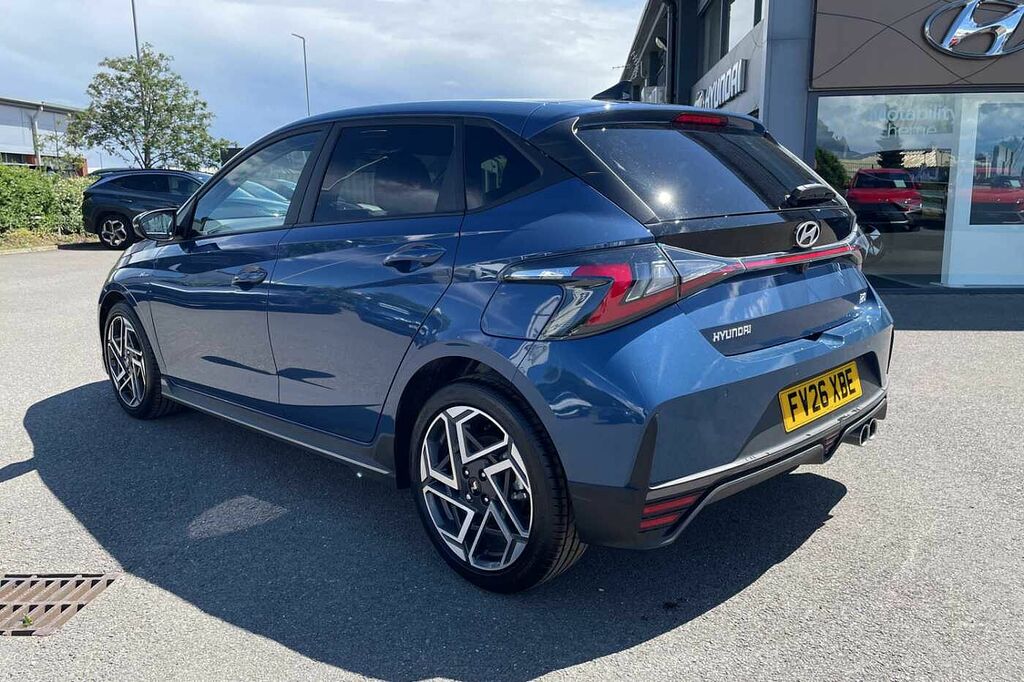 Hyundai I20 N Line S 1.0T Gdi 100Ps Blue #4