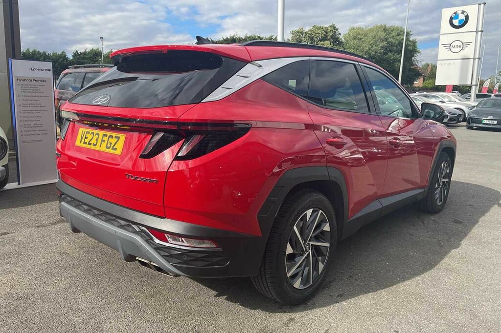 Hyundai Tucson 1.6 Tgdi 48V Mhd Premium 2Wd Dct Red #3