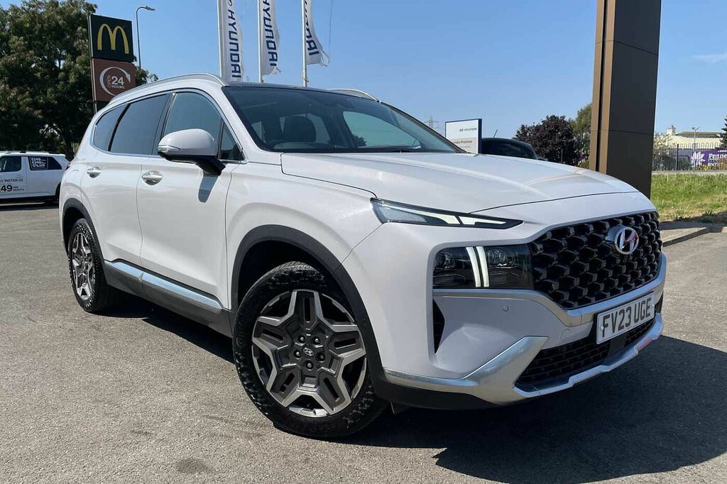 Hyundai Santa Fe Ultimate Plug-in Hybrid1.6 T-gdi Phev 4Wd 265Ps White