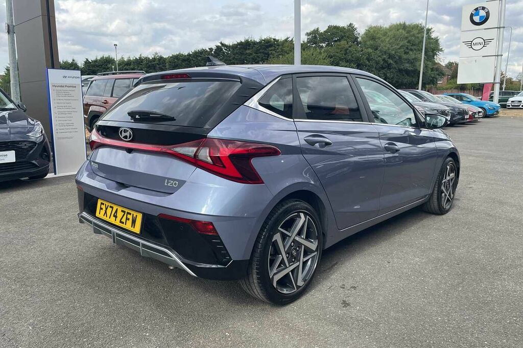Hyundai I20 Premium 1.0 T-gdi 100Ps Blue #4