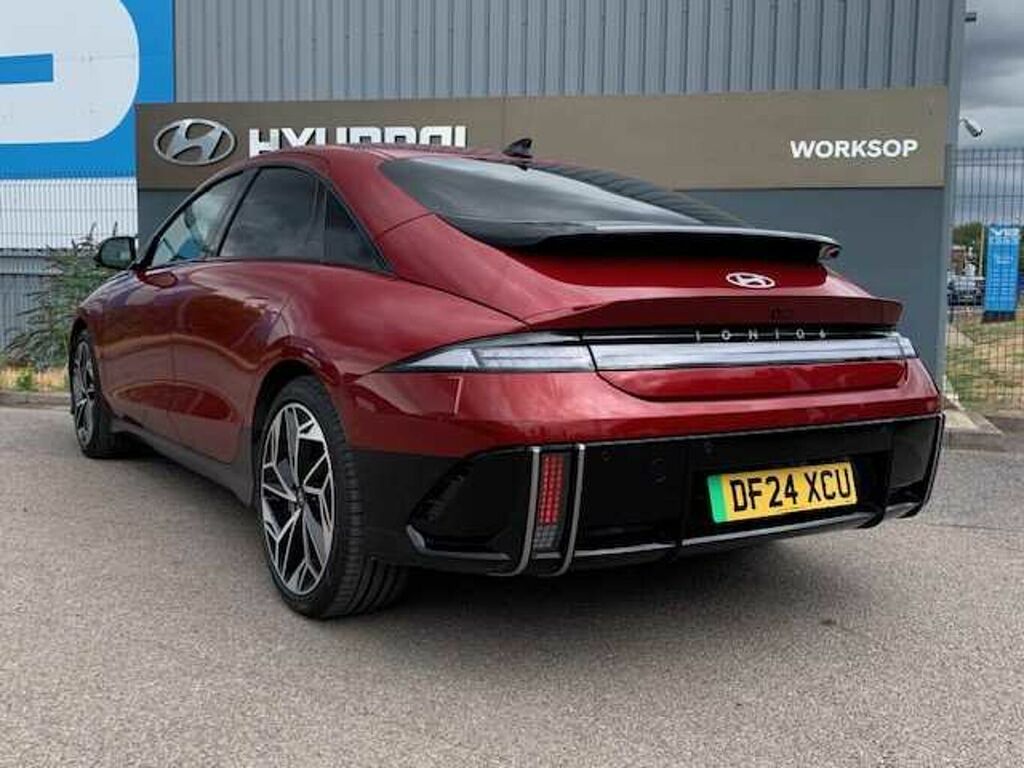 Hyundai Ioniq 6 168Kw Premium 77Kwh DF24XCU Red #5