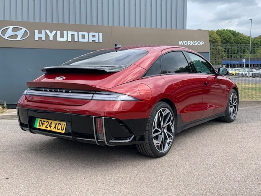 Hyundai Ioniq 6 168Kw Premium 77Kwh DF24XCU Red #3