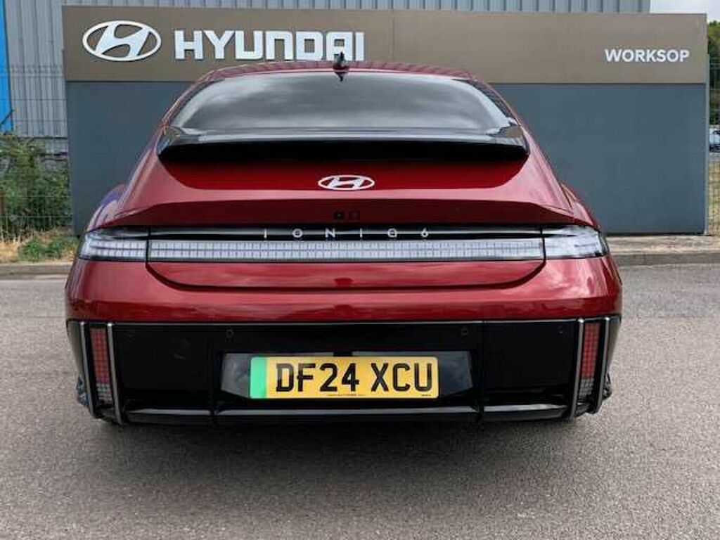 Hyundai Ioniq 6 168Kw Premium 77Kwh DF24XCU Red #4