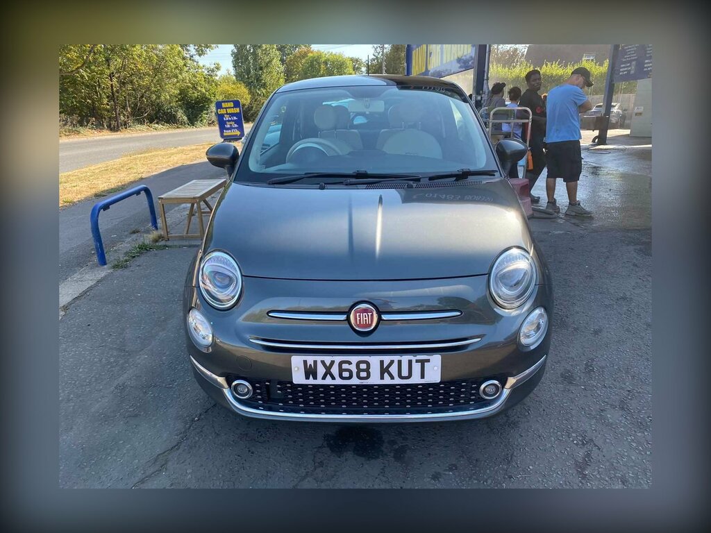 Fiat 500 1.2 Lounge Euro 6 Ss Grey #2
