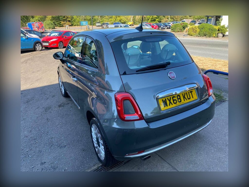 Fiat 500 1.2 Lounge Euro 6 Ss Grey #6