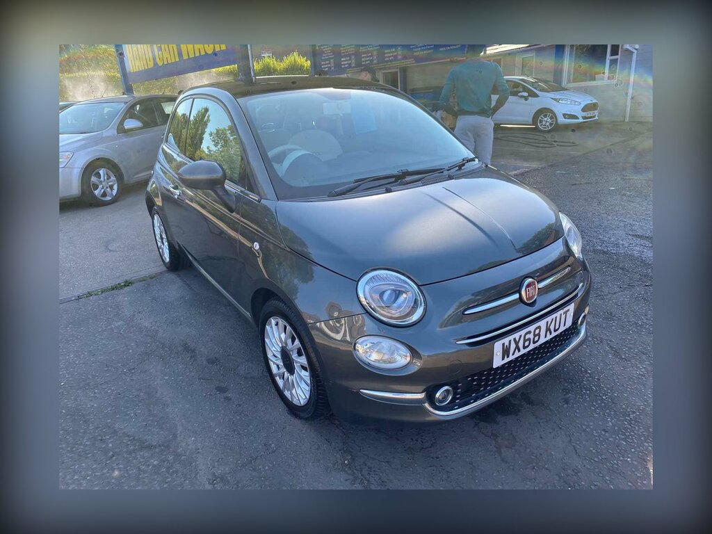 Fiat 500 1.2 Lounge Euro 6 Ss Grey