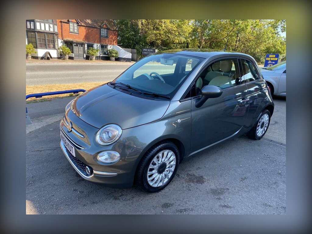 Fiat 500 1.2 Lounge Euro 6 Ss Grey #4